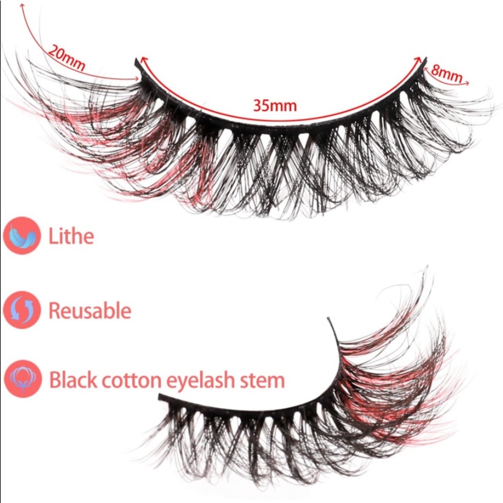 Color Eyelashes - Picture 2 of 9